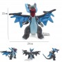 Peluche Pokémon 25cm  con Mega Charizard X, shiny Charizard, Rayquaza Charizard