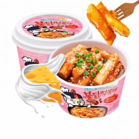 Samyang BULDAK Tteokbokki Topokki Gnocchi Bowl Carbonara 179g