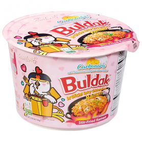 Samyang BULDAK Spaghetti Ramen Bowl Carbonara 105g