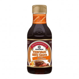 KIKKOMAN Salsa Teriyaki BBQ-Sauce con Miele 250ml