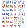 Peluche Pokémon Legendary con Arceus, Dialga, Giratina, Groudon, e molti altri