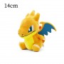 Peluche Pokémon da 15cm con Charmander, Scolipede, Butterfree, Gyarados, Cubone , Togepi, Oshawott, Jiggly