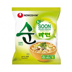 NONGSHIM Spaghetti Istantaneo Coreano Veggie Vegano 112g