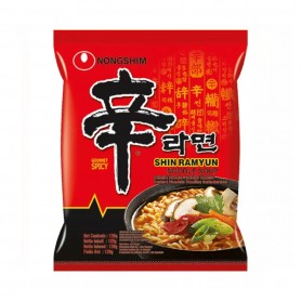 NONGSHIM Spaghetti Istantaneo Coreano Shin Ramyun 120g