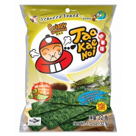 TAOKAENOI Snack di Alghe al Wasabi 32g