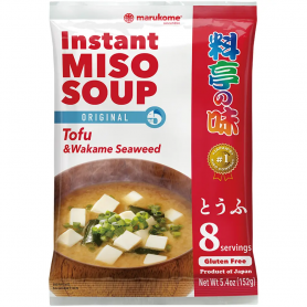 MARUKOME Zuppa di Miso Istantaneo con Tofu Senza Glutine 8porzioni / 152g