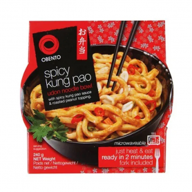 O-BENTO Udon Istantaneo Spicy Kung 240g