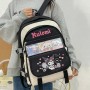 Zaino scolastico capiente  della serie Hello Kitty con personaggi e colori assortiti