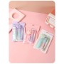 Set di cancelleria Kawaii con  gomma, taglierina, bianchetto a nastro, penna gel