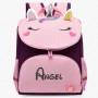 Zaino Bimbi - pre scolastico con faccia unicorno e personalizzabile con nome (24*34cm) (3/12 anni)