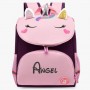 Zaino Bimbi - pre scolastico con faccia unicorno e personalizzabile con nome (24*34cm) (3/12 anni)