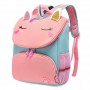 Zaino Bimbi - pre scolastico con faccia unicorno e personalizzabile con nome (24*34cm) (3/12 anni)