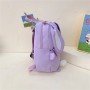 Zaino Bimbi per uscite a forma di coniglietto e personalizzabile con nome (30*24cm) (6/12 anni)