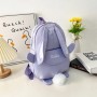 Zaino Bimbi per uscite a forma di coniglietto e personalizzabile con nome (30*24cm) (6/12 anni)