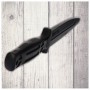 K25 Coltello Pugnale In Gomma Semi Rigida da Allenamento Arti Marziali Kali Krav Maga