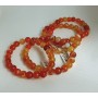 Bracciale AGATA ARANCIO-CORALLO