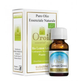 Olio Essenziale Puro 100% Lemon Grass Bio