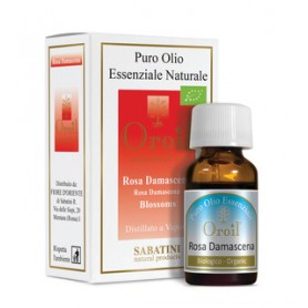 Olio Essenziale Puro 100% Rosa Damascena extra 1 ml