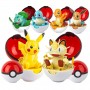 Sfera Pokè con Pokémon Figure che appare in scena - vari Pokèmon