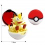 Sfera Pokè con Pokémon Figure che appare in scena - vari Pokèmon