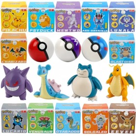 Sfera Pokè con Pokémon Figure montabile