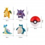 Sfera Pokè con Pokémon Figure montabile