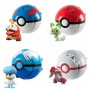 Sfera Poké Lanciabile con  personaggio all'interno - Pokeball Pokémon  cpm figura