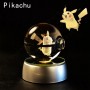 Sfera Pokémon 3D Soprammobile -  Crystal Ball  con diversi Pokémon e Luci