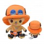 Peluche  One Piece  personaggi 25cm  - con  Chopper,Rufy e altri