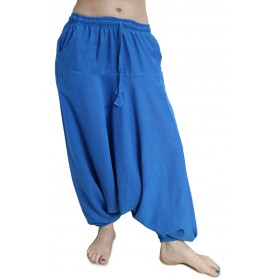 Pantaloni Arabi Simple Azzurri unisex