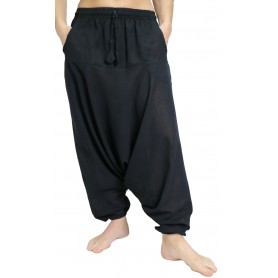 Pantaloni Arabi Simple Neri unisex