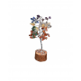 GEM TREE  7 CHAKRA - BUONA FORTUNA, RICCHEZZA E PROSPERITA' 20 CM