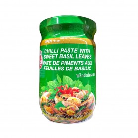 COCK BRAND Pasta di Peperoncino con Foglie di Basilico 200g