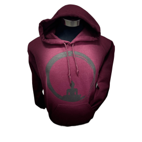 Felpa Buddha Maroon - Unisex