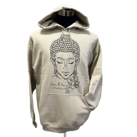 Felpa Buddha Lotus Sand - Unisex