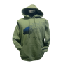 Felpa Fly Away Verde Militare - Unisex