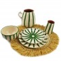 Piatti marocchini set da 2 - verde