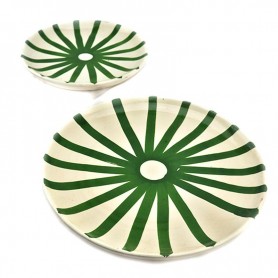 Piatti marocchini set da 2 - verde