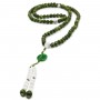 Mala 108 grani Serpentino e Howlite