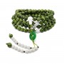 Mala 108 grani Serpentino e Howlite