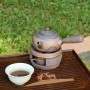 Teiera Kyusu in Creta con Base 200 ml