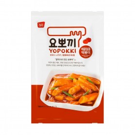 YOPOKKI Gnocchi di Riso Coreano con Condimento Agropiccante 140g