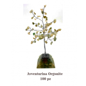 GEM TREE AVVENTURINA E ORGONITE - Prosperità - 100 pz