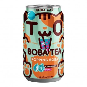 BOBA CAT Boba Tea gusto Melone e Pera 320ml