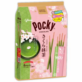 GLICO Pocky Sakura Matcha Edizione Limitata 8pacchi/101.6g