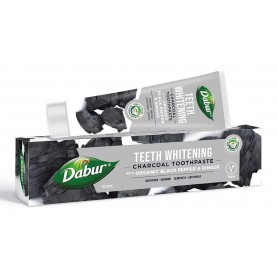 Dentifricio sbiancante con carbone, pepe e zenzero - Dabur 100ml