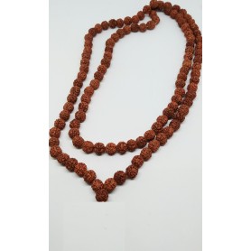 Mala 108 grani in RUDRAKSHA 10mm