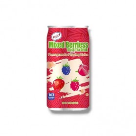 RICO Mixed Berries Black Tea Popping Boba 340ml