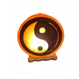 Lampada di sale ying yang