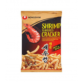 NONGSHIM Patatine Stick di Gamberi Piccante 75g